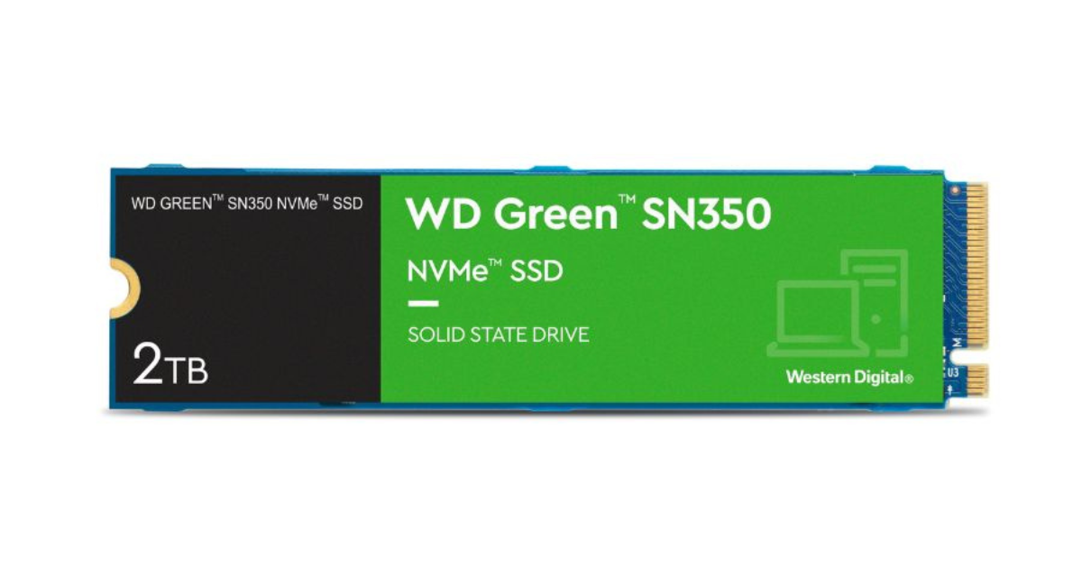 Western Digital WD Green SN350 NVMe SSD: Same Computer, Better Performance